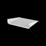 Полка фронтальная TLK, 19", 2U, Г400мм, серый TLK-SHFR-400-GY