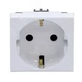 VIVA Розетка силовая с заземлением белая