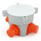 Коробка установочная для заливки бетоном безгалогенная (HF) 7072 (120 шт/кор) Промрукав