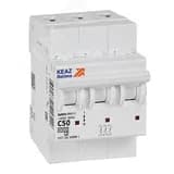 Выключатель автоматический трехполюсный 50А C 4,5кА AC OptiDin BM63-3C50-4,5-УХЛ3
