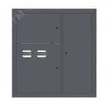 Щит этажный 2 кв. RAL7016 (1000х950х150) EKF PROxima