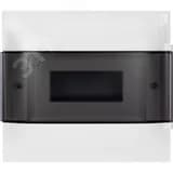 Practibox S Пластиковый щиток Встраиваемый (ЩРв-П) 1X8 Дымчатая дверь