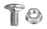 Комплект соединительный 6х10 (Винт DIN 603 + гайка М6Сб DIN 6923) Промрукав (PR08.2408)