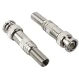 BNC разъем под винт прямой BNC металлический BNC разъем под винт металлический прямой