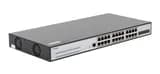 Управляемый коммутатор L2+ Stack POE NIKOMAX 24 BASE-TX 10/1001000Mb/s POE, 4 1/10G SFP+, 1 Console. 1U 19", 220V, 400W