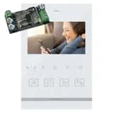 Комплект Видеодомофон Dione, 4.3 дюйма, CVBS + модуль сопряжения "ЛУЧ БМ" /в квартиру /в подъезд /для частного дома