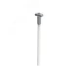 Изоляционная штанга для монтажа молниеприемников Д16 мм на безопасном расстояния L-1000. Материал - усиленный стеклопластик (GFK).