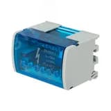 Шина на DIN-рейку в корпусе (кросс-модуль) 2х7, REXANT