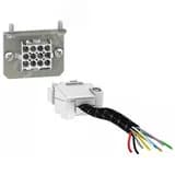 NSX Разъем дополнительный 9 контактов (2 части) для NSX100/250 LV429272 Schneider Electric