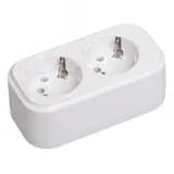 Колодка K02 2 места 2P+PE 16A CLASSIC