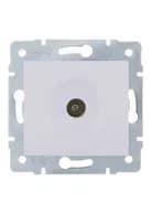 Розетка телевизионная оконечная TV СП Karina механизм бел. LEZARD 707-0288-130