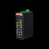 6-портовый гигабитный управляемый коммутатор с PoE, промышленное исполнение DH-IS4410-6GT-120 Dahua