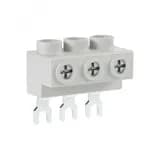 Шинная колодка для DMP32 для жесткого 6-25 кв.мм и гибкого 6-16 кв.мм кабеля до 63А DKC