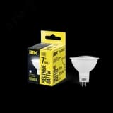 Лампа светодиодная MR16 софит 7Вт 230В 6500К GU5.3 IEK