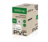 Кабель витая пара, не экранированный 4х2х0,51 Hyperline WR-UTP-4P-C5E-L-PVC-GY (305 м) Серый