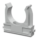 Крепеж-клипса для труб АБС-пластик в карт d32 мм (50шт/500шт уп/кор) Промрукав