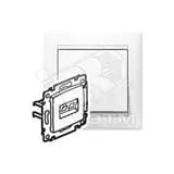VALENA Розетка компьютерная RJ45х1 в рамку UTP белая 694286 LEGRAND