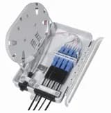 Бокс оптический настенный Hyperline FO-WBI-4A-GY