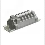 Блок зажимов наборных проходных БЗН24-4П25(04) тип 2