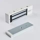 Электромагнитный замок (сила удержания 500 кг), с двумя встроенными датчиками, цвет белый, RAL9016(белый) RL-EM500-LSW R-Lock