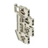 Колодка клеммная пружинная двойная ST-4 32А серая EKF