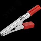 Зажим ОНЛАЙТ 80 854 OAC-5A-55-R25 (крокодил, крас, 5 А, упаковка 25шт)