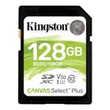 Карта памяти 128 ГБ microSDXC Kingston Canvas Select Plus