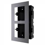 Рамка монтажная на 2 модуля, врезная с пластиковым монтажным основанием DS-KD-ACF2/Plastic Hikvision