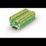 Клемма ТР 1-1 земля, сечение 6 мм. кв., желто-зеленая