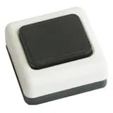 Выключателькнопка для проводного звонка FERON DB104 чернобелый 51664