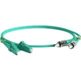 Патч-корд волоконно-оптический (шнур) Hyperline FC-D2-503-LC/PR-ST/PR-H-2M-LSZH-AQ