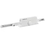 Дверной доводчик (вес двери от 110 до 150 кг) морозостойкий со скользящей тягой, белый 450 Slider ISPARUS НОРА-М