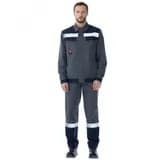 Костюм мужской Джокер NEW с бр. (сер.- син.- оранж.) р.104-108/182-188