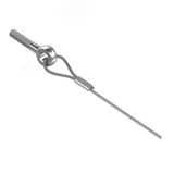 Трос оцинкованный с болтом М8 и замком 2 м, толщ. 2,0 мм, Сендзимир цинк OSTEC