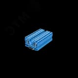 Клемма TC 1-2 пружинная, сечение 10 мм. кв., синяя