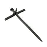 Хомут дюбельный черный (7х150) (50шт.) EKF PROxima