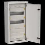 TITAN 5 Корпус металлический ЩРн-36 (1х36) 585х310х140мм IP31 серый (одна дверь) IEK