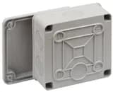 Коробка распределительная ОП 100х100х50мм двухкомпонентн. 7 вводов IP66 сер. Ruvinil 67250