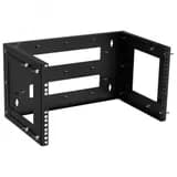 Рама настенная регулируемая 300-500мм 6U черная ITK