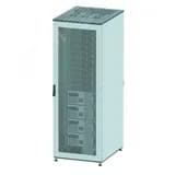 Шкаф напольный 24U 800х800мм две перфорированые двери крыша укомплектована вводом и заглушками DKC