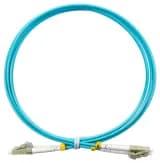 Патч-корд волоконно-оптический Cabeus FOP-50-LC-LC-1,5m (MM, LC-LC, LSZH, Duplex, 1.5 м, голубой) (7337c)