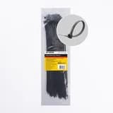 Хомут нейлоновый 4,7x350 мм, d пучка max 90 мм, нагрузка 22 кг, черный (100шт в упак),