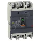Выключатель автоматический трехполюсный EZC250N 125А 25кА Schneider Electric