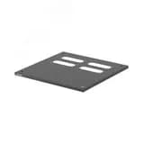 Верхняя панель под фланец FL21 черная RAL9005 400x800 мм DKC