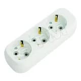 Колодка удлинителя 3 гнезда с заземлением