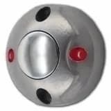 Накладная кнопка выхода PUSHka (никель) Олевс