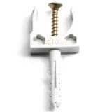 Держатель с защелкой и дюбелем, д.20 мм DKC 51320