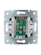 Розетка телевизионная оконечная TV СП Karina механизм черн. бархат LEZARD 707-4288-130