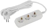 Удлинитель электрический UDL-16-330-E Greenline 3 розетки с заземлением 3м ПВС 3х1кв.мм Эра Б0064970
