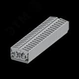 Клемма TB 1-1 промежут. фронт. подключение, сечение 2,5 мм. кв., серая